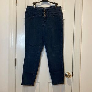 Lane Bryant Skinny genius, fit jeans size 14 button fly